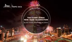 Dubai new year celebration | Burj Khalifa Fireworks blog banner by Dubai new year celebration
