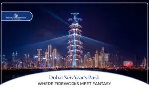 Dubai New Year Celebration | Dubai New Year fireworks blog banner by dubai new year celebration
